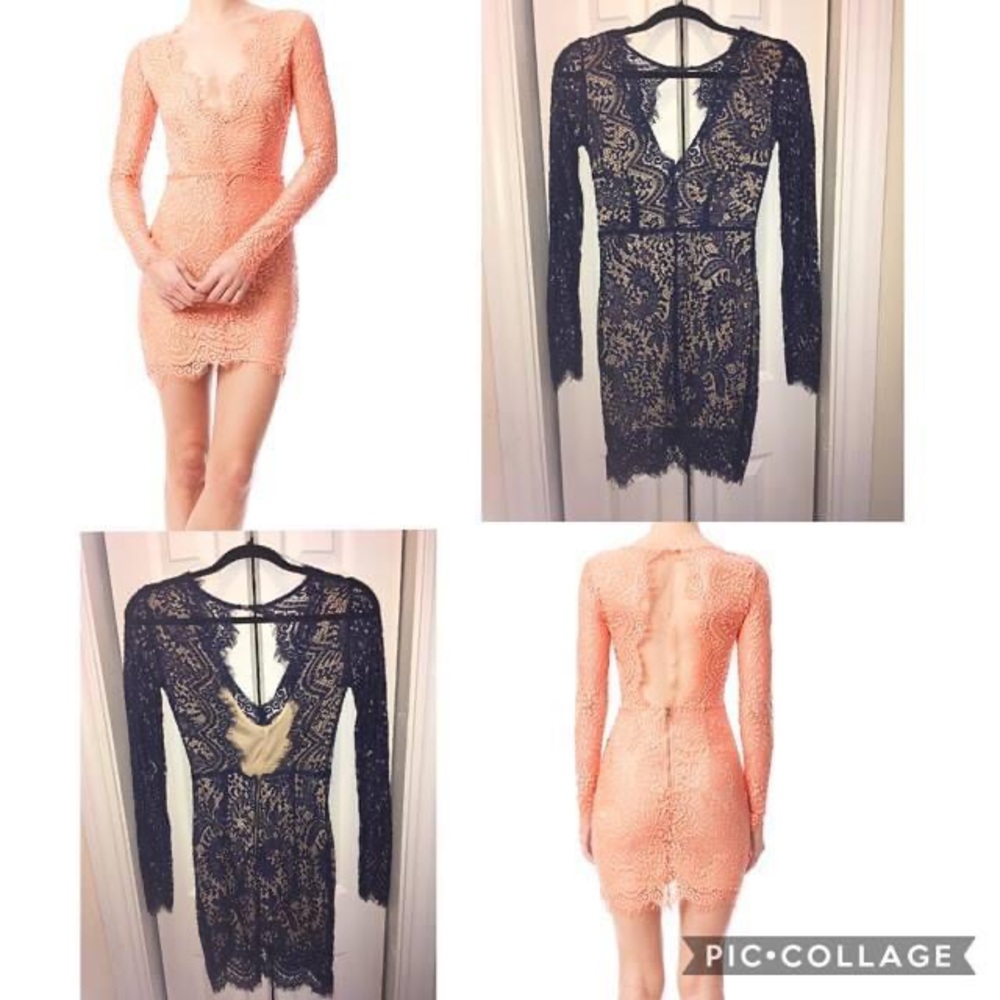 Lace cocktail dress